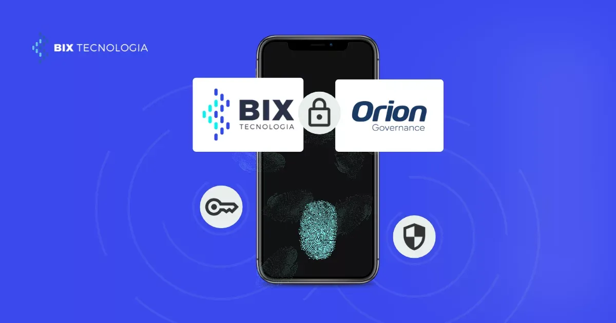 Parceria entre BIX Tecnologia e Orion Governance.