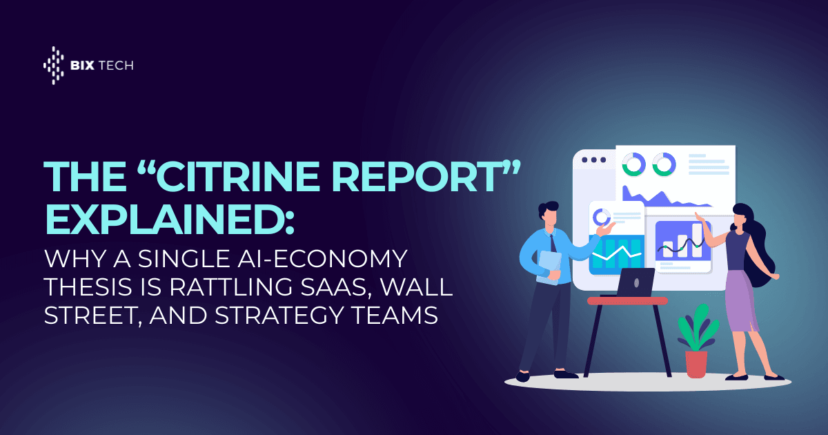 The “Citrine Report” Explained: Why a Single AI-Economy Thesis Is Rattling SaaS, Wall Street, and Strategy Teams