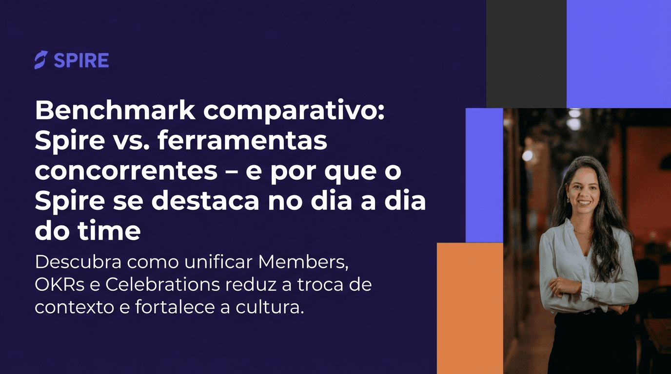 Benchmark comparativo: Spire vs. ferramentas concorrentes - e por que o Spire se destaca no dia a dia do time