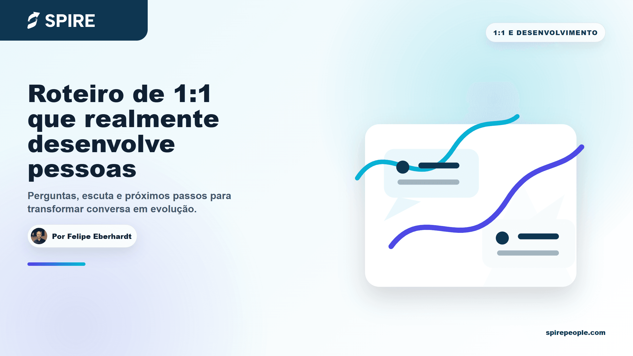 Capa do artigo sobre roteiro de 1:1 para desenvolvimento e alinhamento