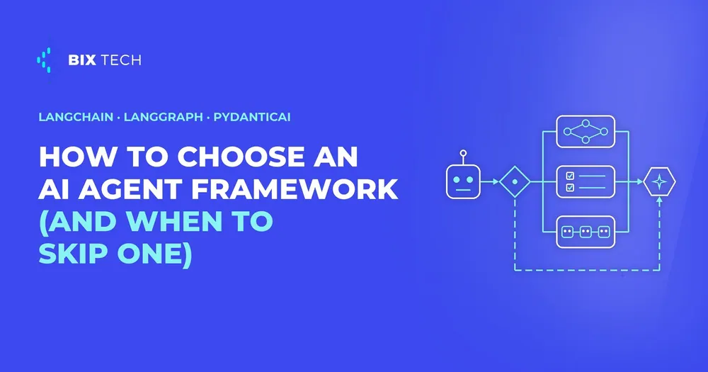 How to choose an AI agent framework (and when to skip one): LangChain, LangGraph and PydanticAI