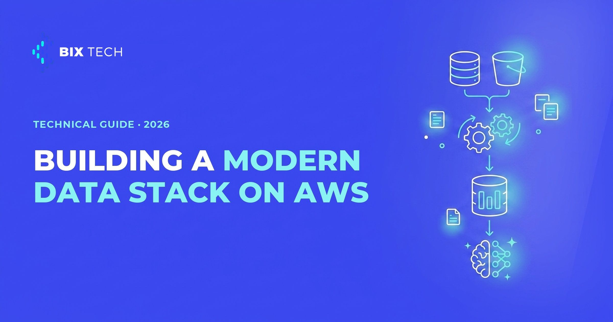 Modern data stack on AWS: S3, Glue, Redshift and Bedrock