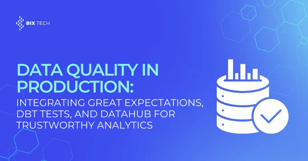 Data Quality in Production: Integrating Great Expectations, dbt Tests, and DataHub for Trustworthy Analytics