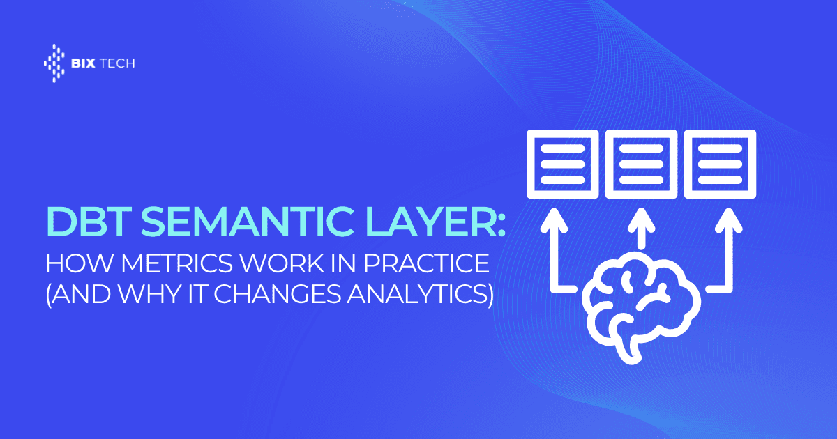 dbt Semantic Layer: How Metrics Work in Practice (and Why It Changes Analytics)