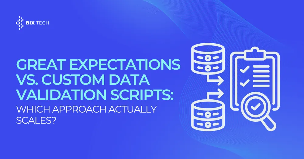 Great Expectations vs. Custom Data Validation Scripts: Which Approach Actually Scales?