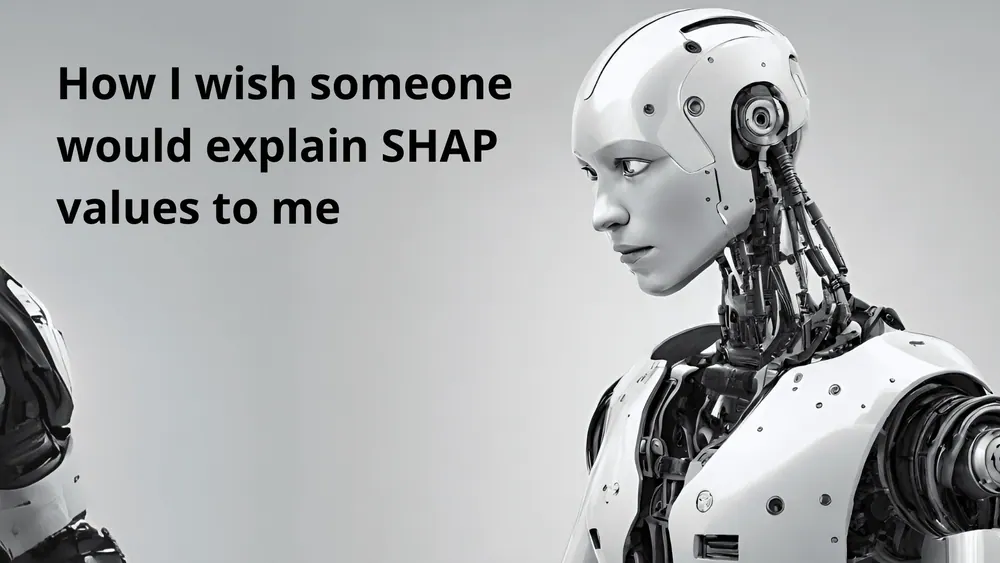 How I wish someone would explain SHAP values to me