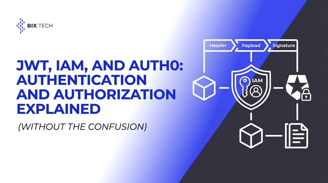 JWT, IAM, and Auth0: Authentication and Authorization Explained (Without the Confusion)