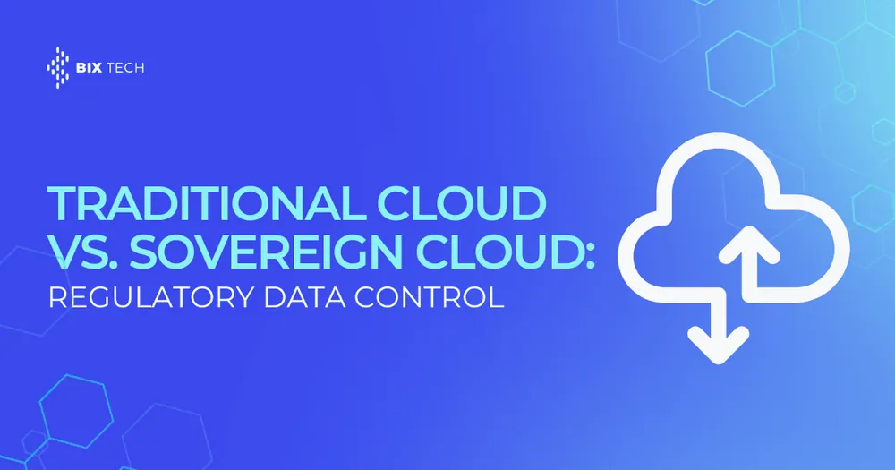 Traditional Cloud vs. Sovereign Cloud: regulatory data control