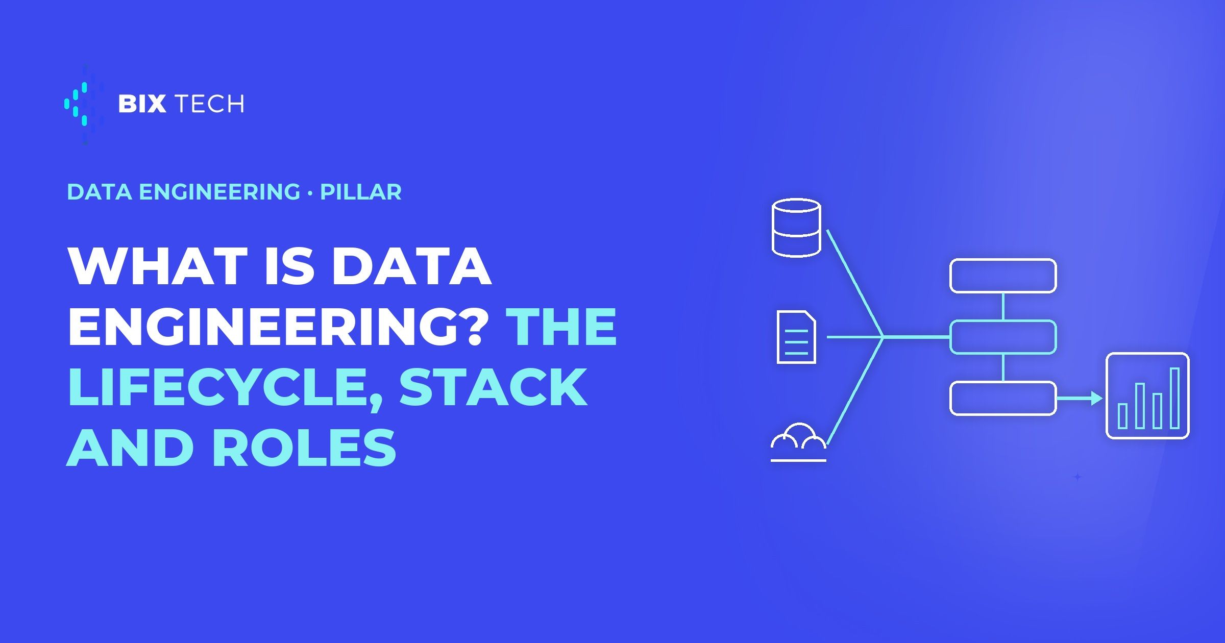What is data engineering? The lifecycle, stack and roles